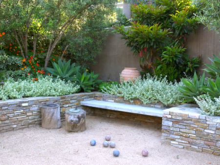 bocce ball landscaping